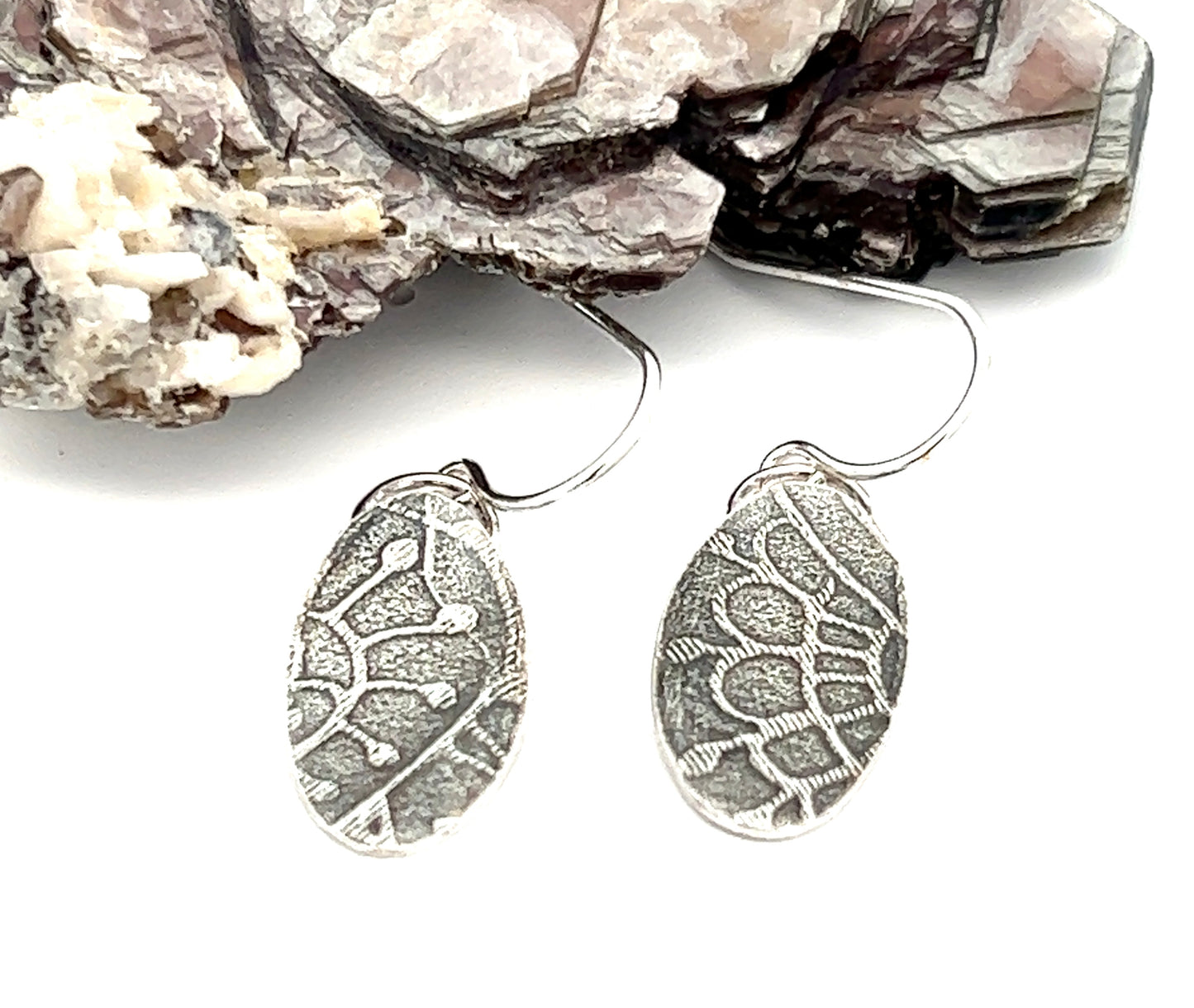 Silver Sphere Earrings