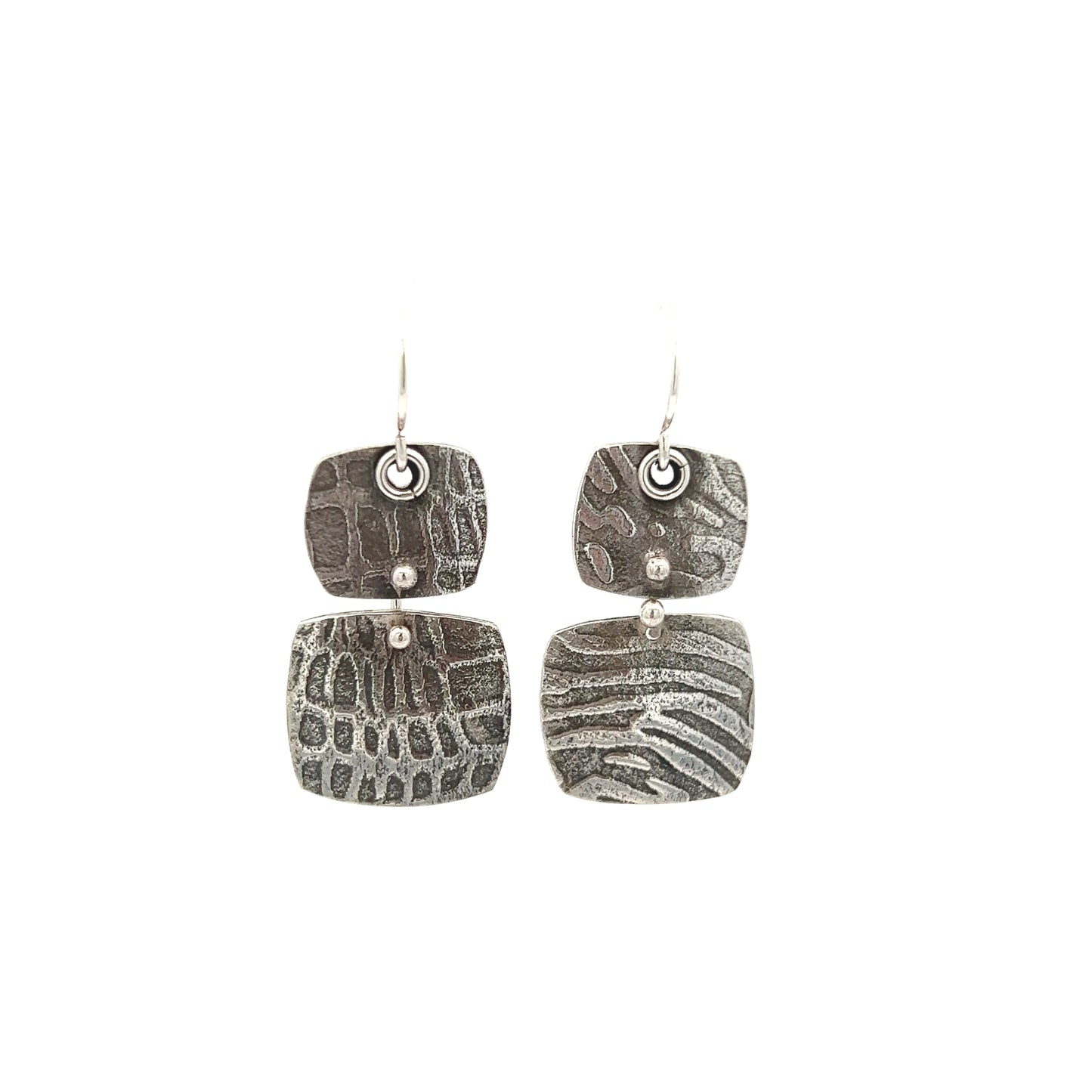 Sterling Geometric Earrings