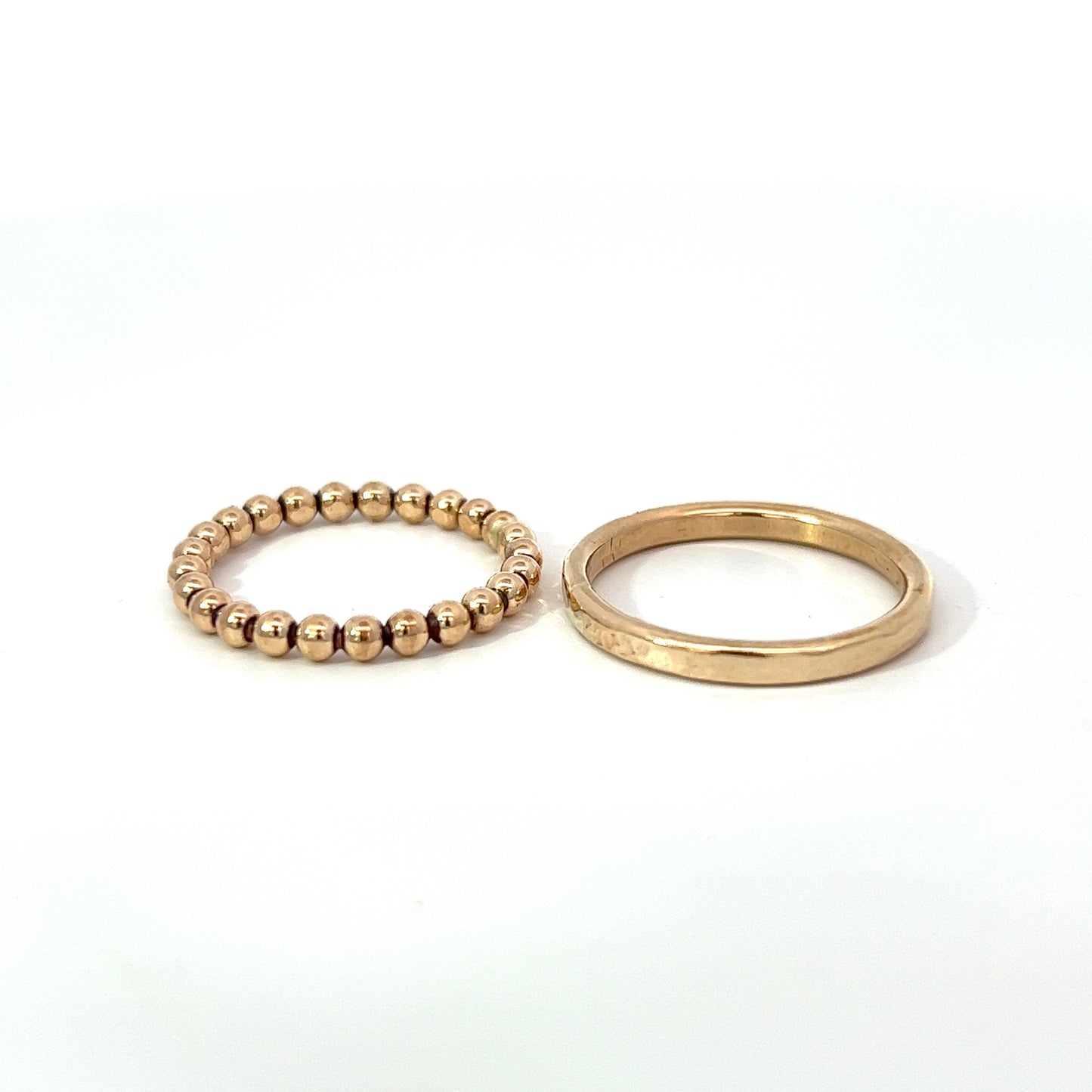 Gold Stacking Rings