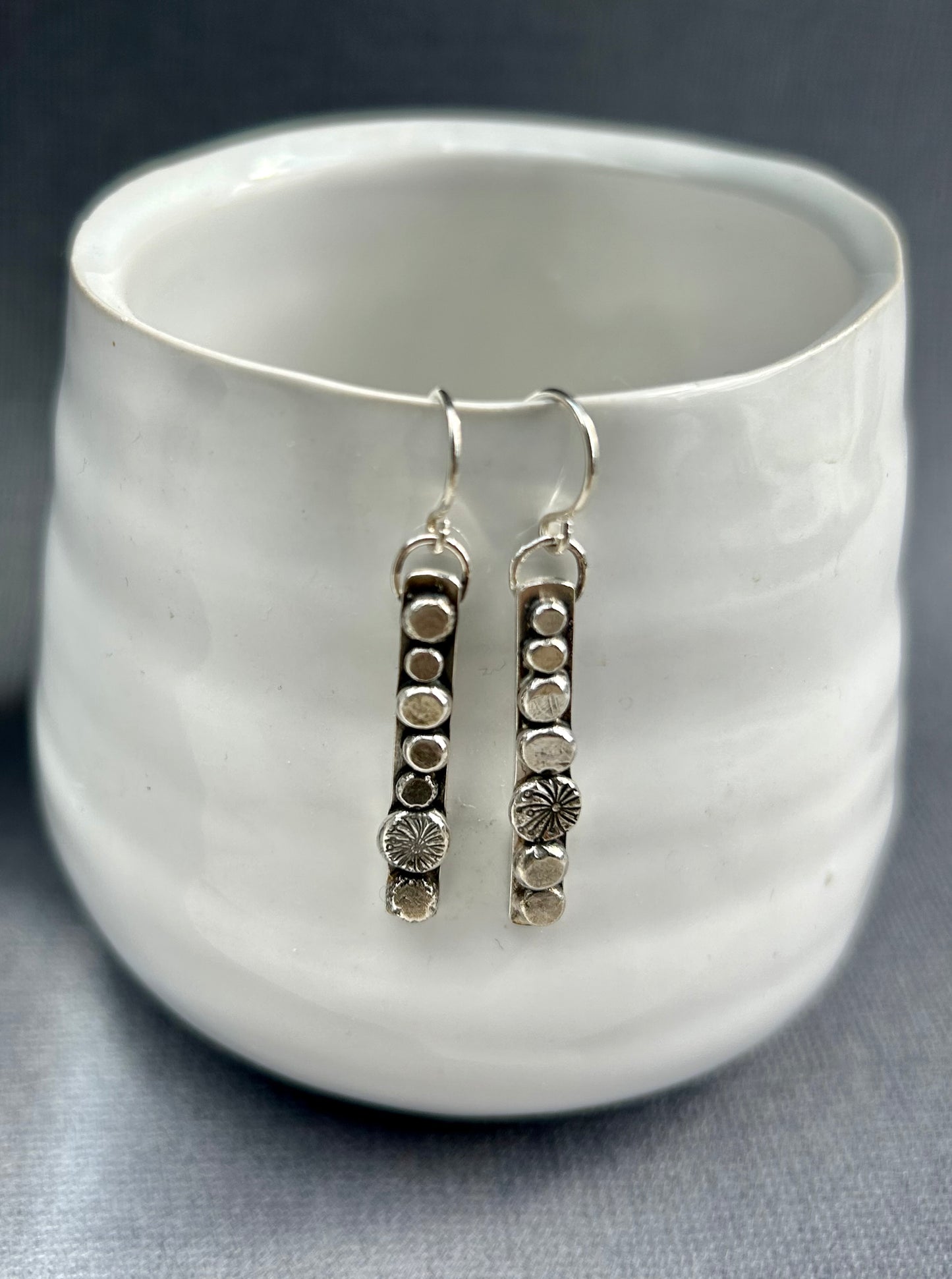 Sterling Bar Earrings