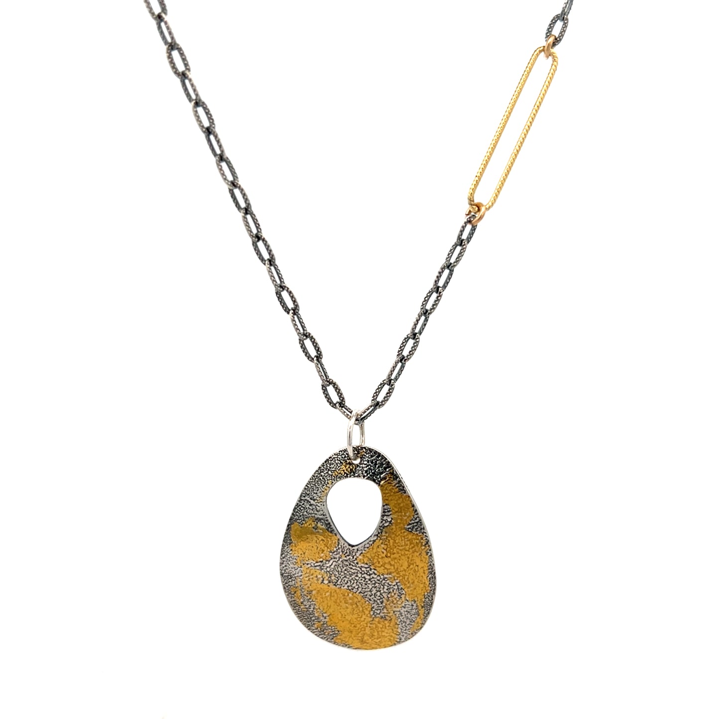 Mixed Metal Keum Boo Necklace