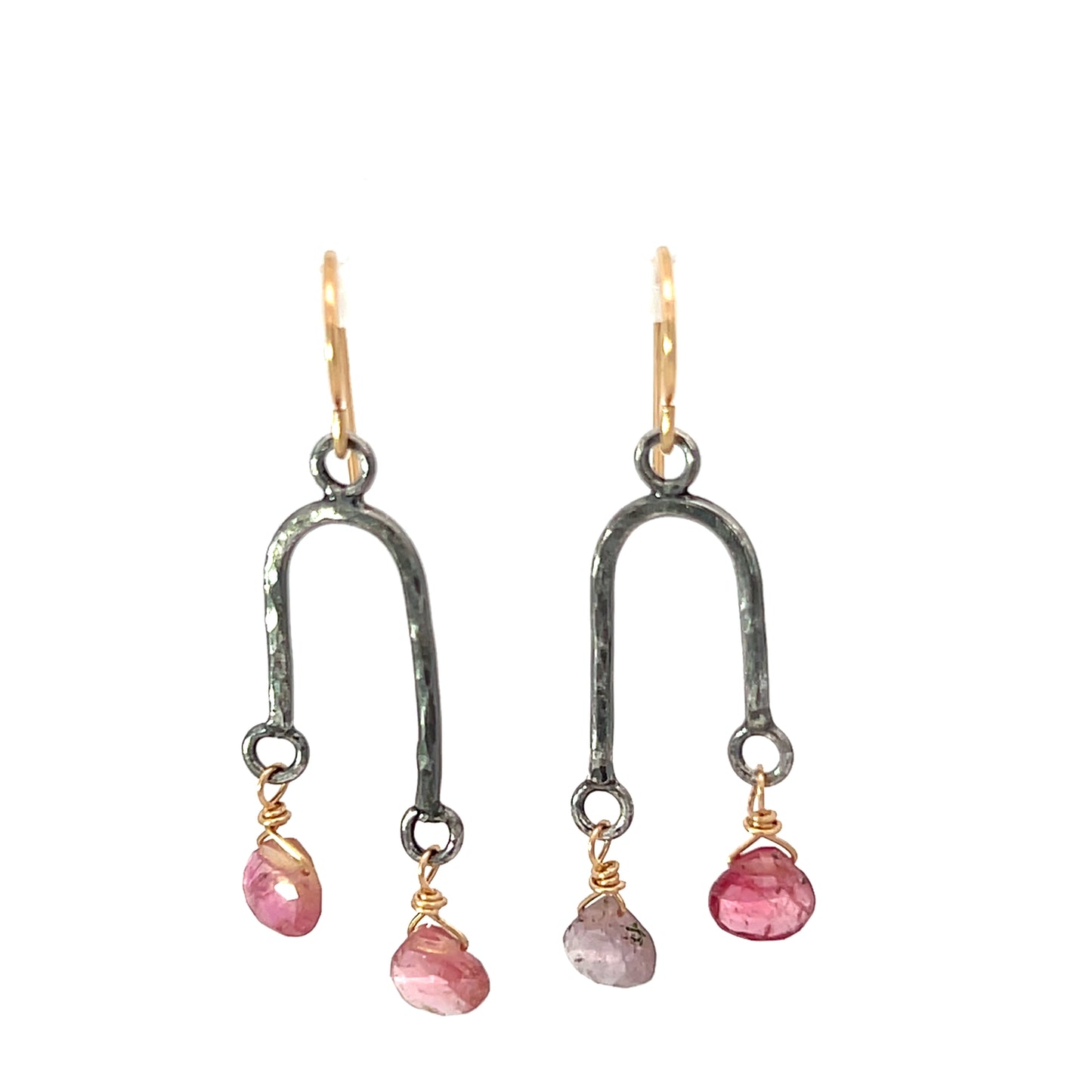 Tourmaline Tear Drop Earrings