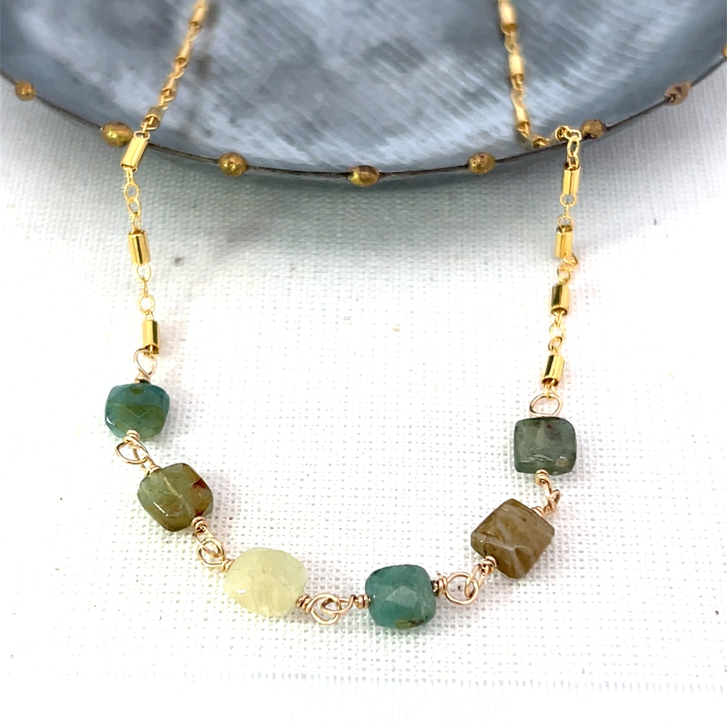 Autumn Tourmaline Necklace