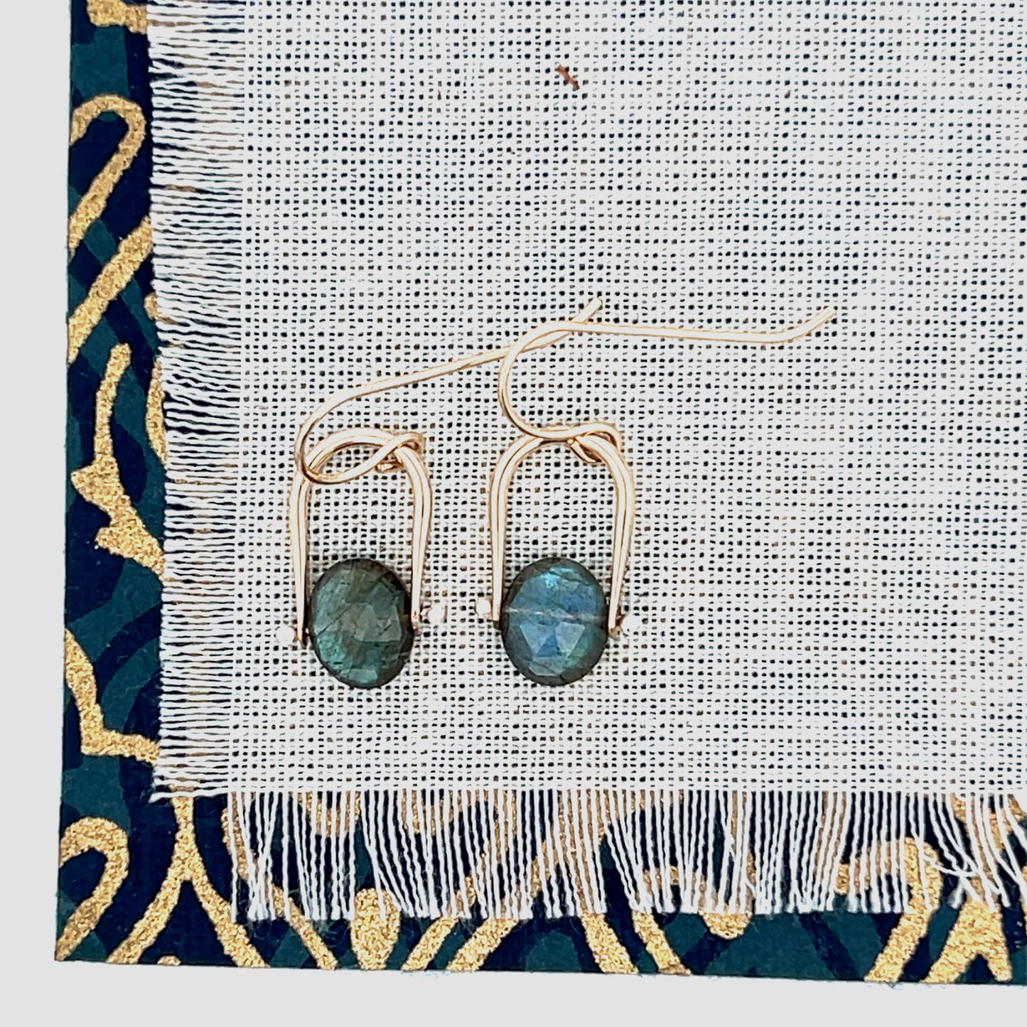 Labradorite Drop Earrings