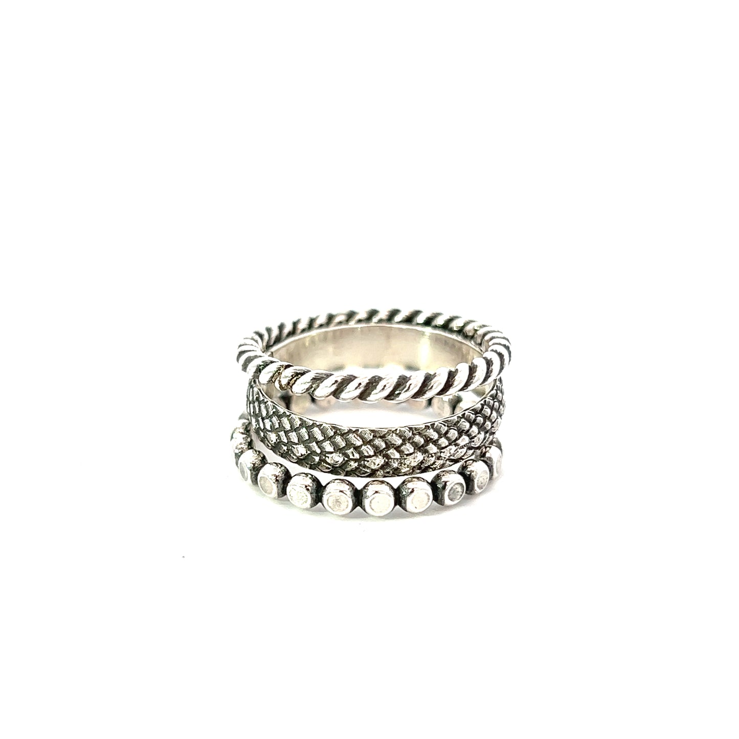 Sterling Stacking Ring Bands