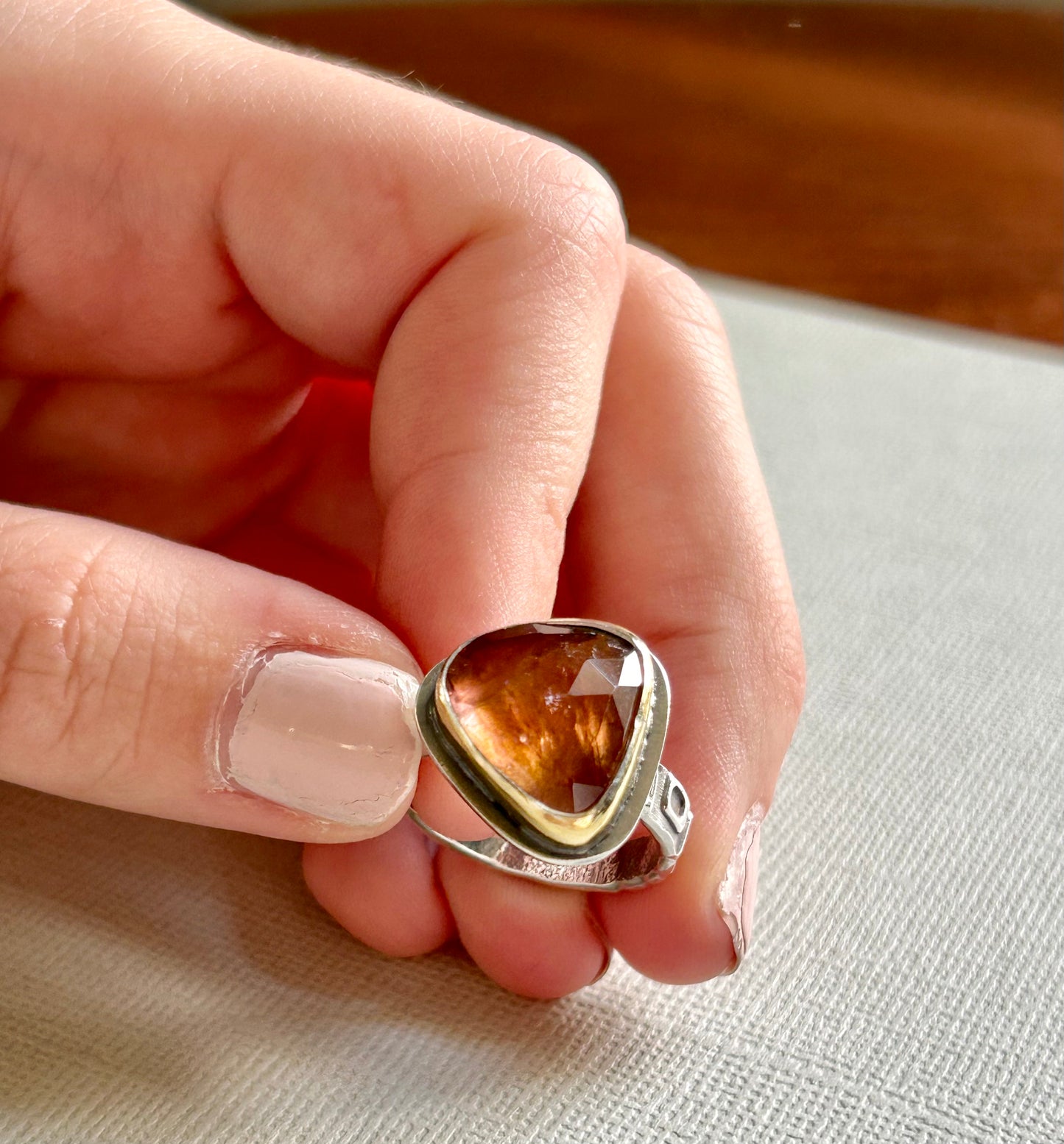 Rubellite Tourmaline Ring