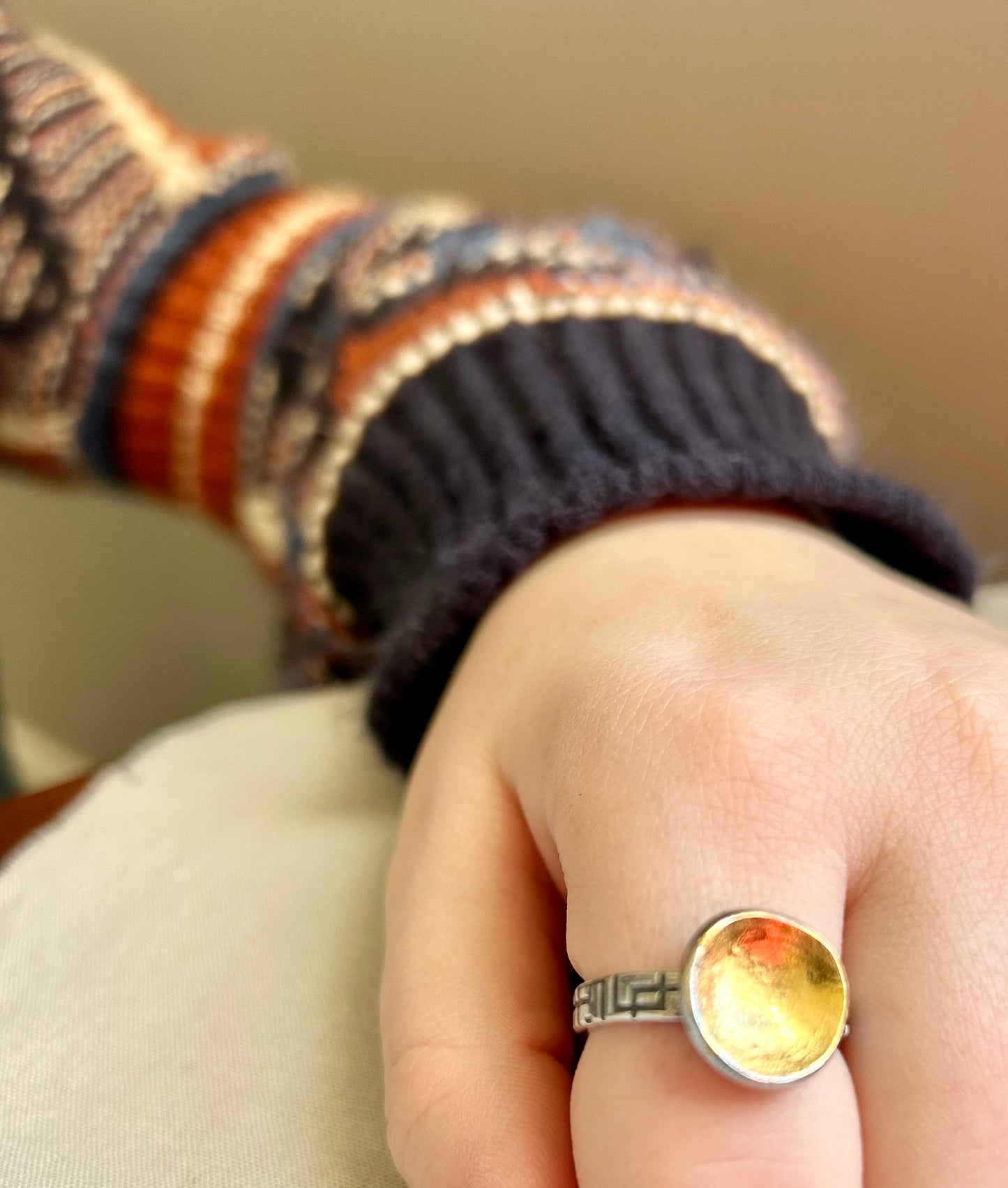 Mixed Metal Keum Boo Ring