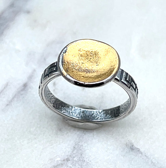 Mixed Metal Keum Boo Ring