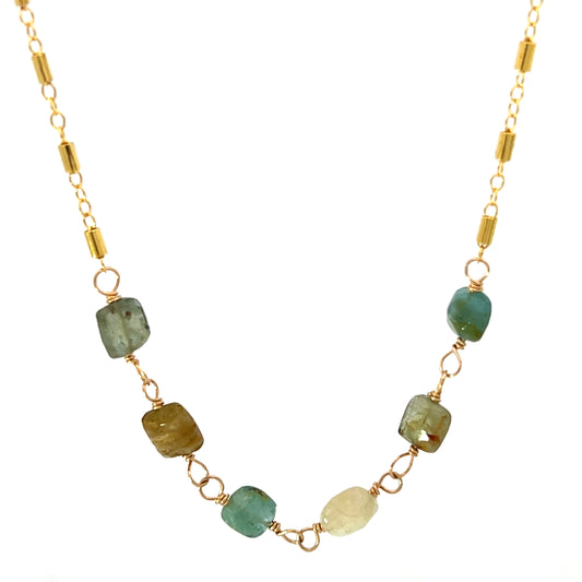 Autumn Tourmaline Necklace