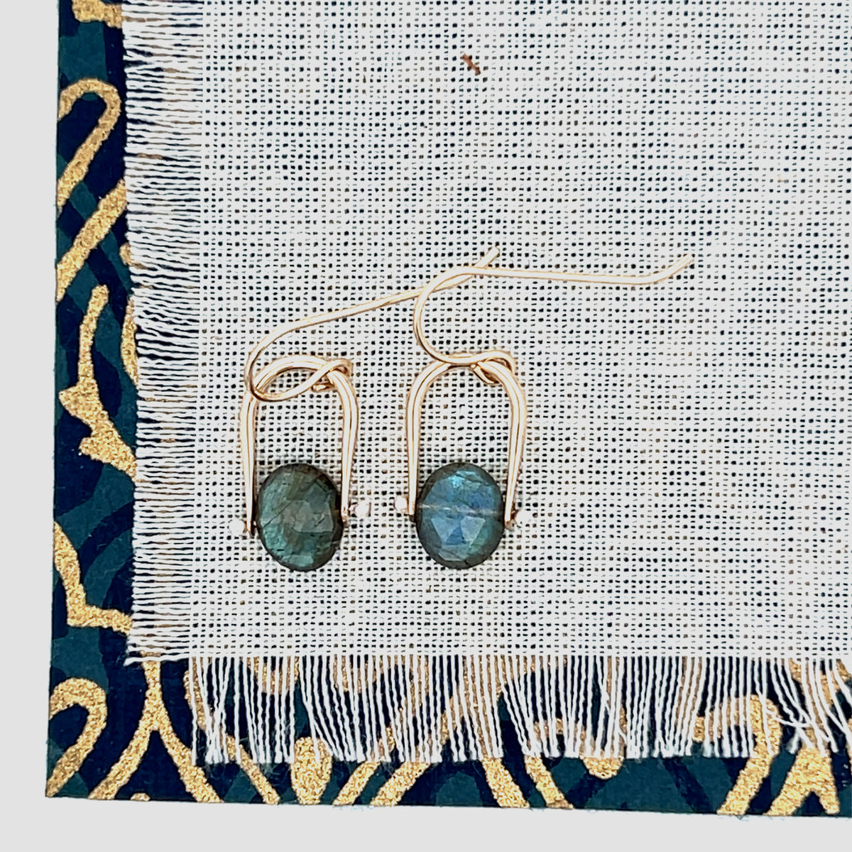 Labradorite Drop Earrings